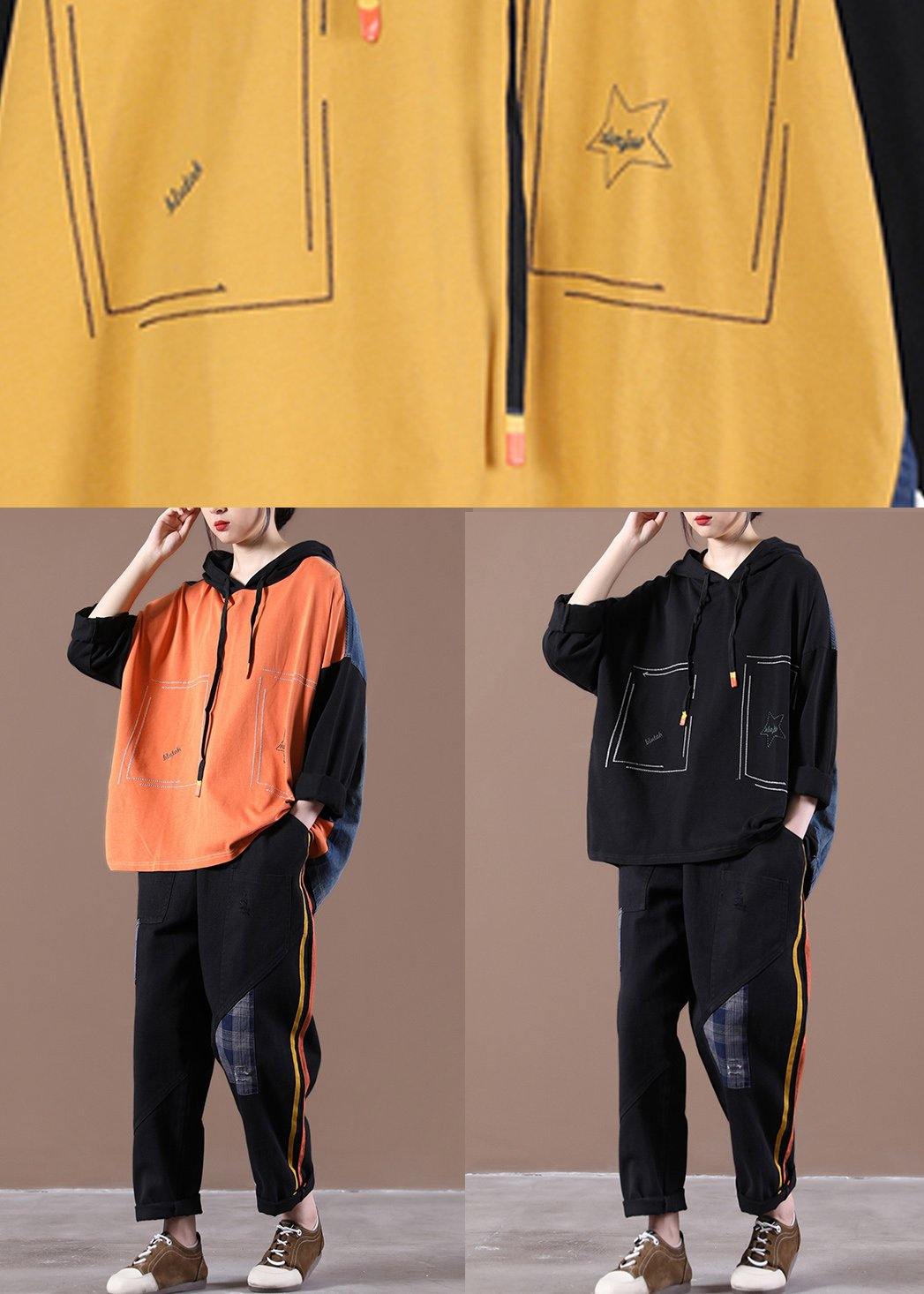 New Loose Large Orange Suit