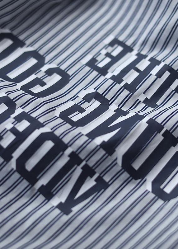 Organic Patchwork Shirts Denim Blue Tops