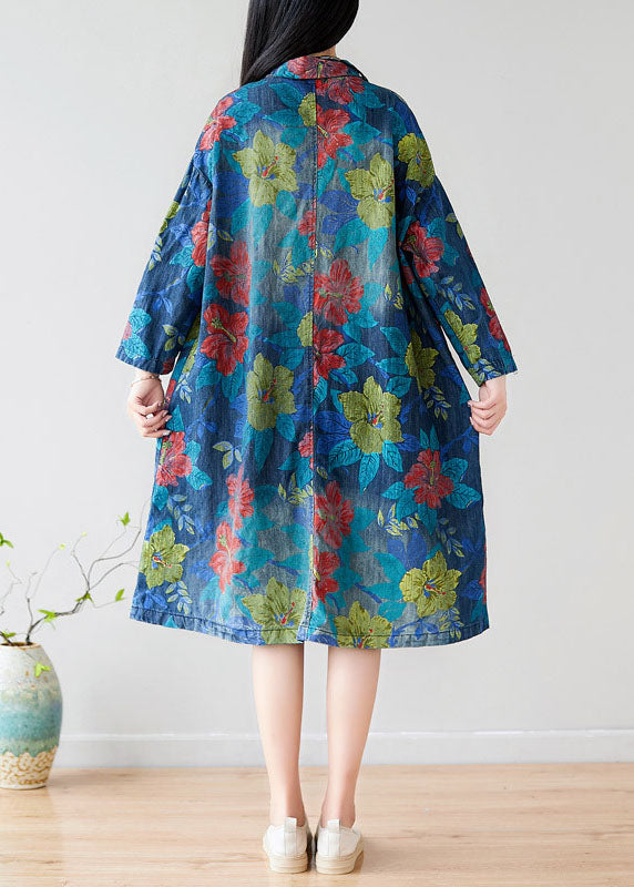 Style Green Peter Pan Collar Pockets Trench Coats Spring
