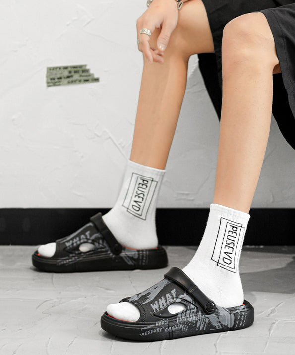 Summer Outdoor Khaki Anti Slip Slide Sandals