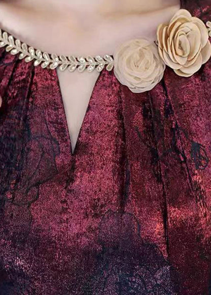 Boutique Mulberry O-neck Silk Shirt Tops Spring