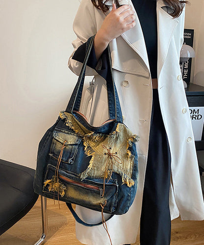 New Denim Large Capacity Shoulder Bag
