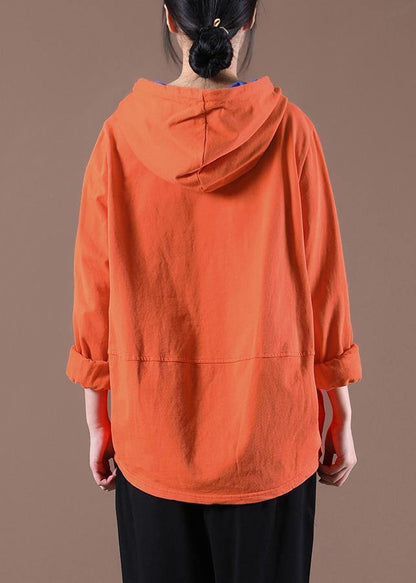Spring Blouses for Orange Sewing Tops