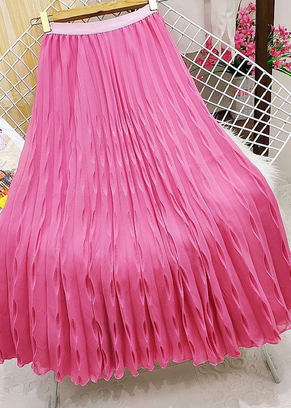 Green Wrinkled Exra Large Hem Tulle Skirts Summer