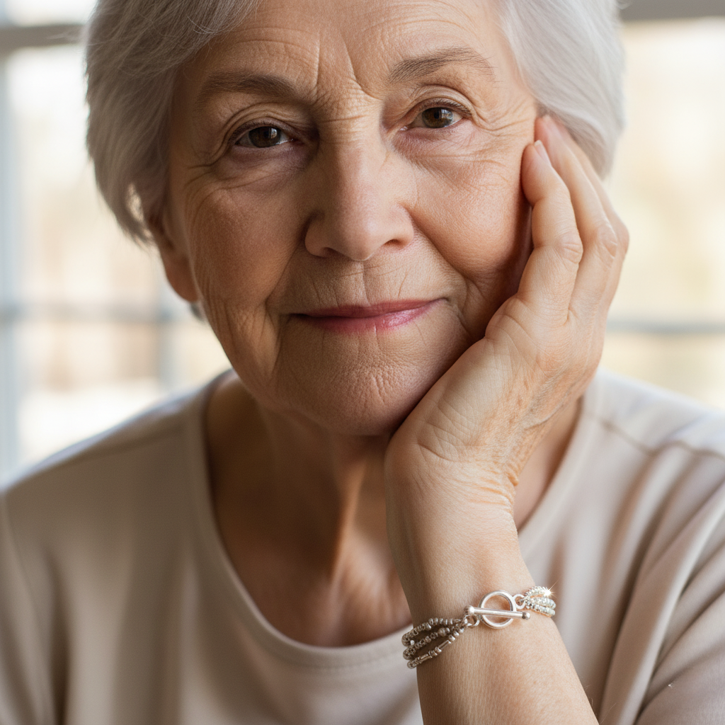 Handgefertigte Vintage Perlen Armband