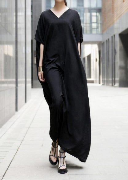 Black Maxi Dress Long Summer Dresses Caftan