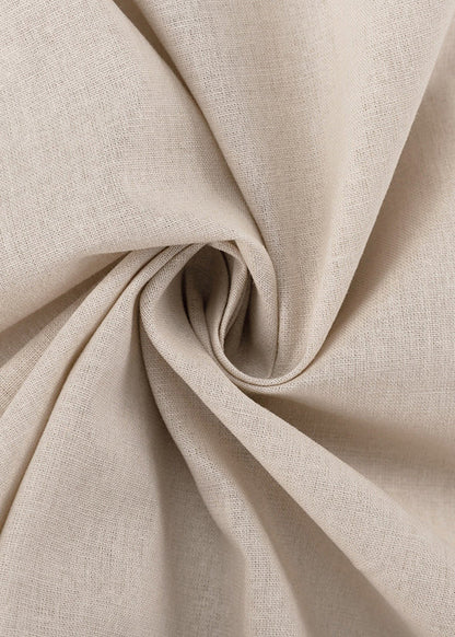 Slim Fit Linen Cold Shoulder Linen Mid Dress Sleeveless Summer