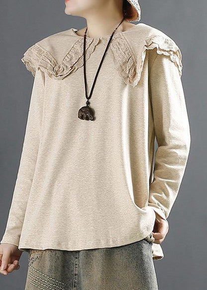 Diy Khaki for Peter Pan Collar Tops