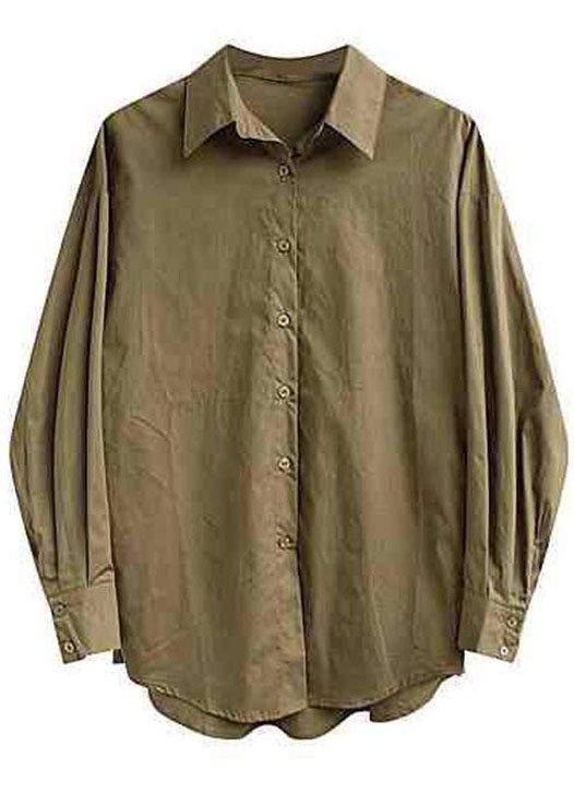 Chocolate Asymmetrical Design Knit Vest Contton Shirts Two Pieces Set Fall