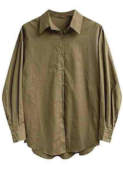 Chocolate Asymmetrical Design Knit Vest Contton Shirts Two Pieces Set Fall