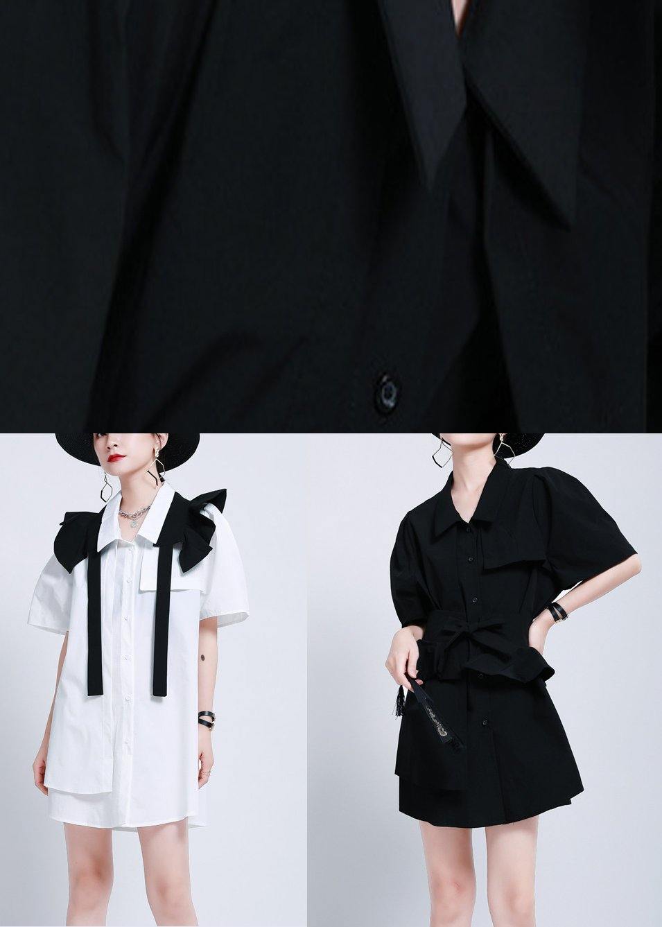 Summer White Ruffles Asymmetrical Design Dress