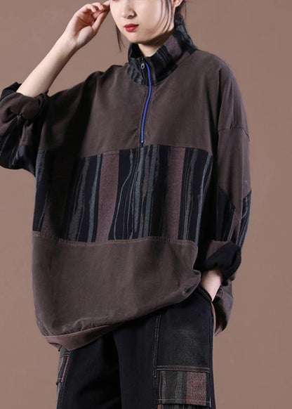 Spring Loose Crane Chocolate Tops