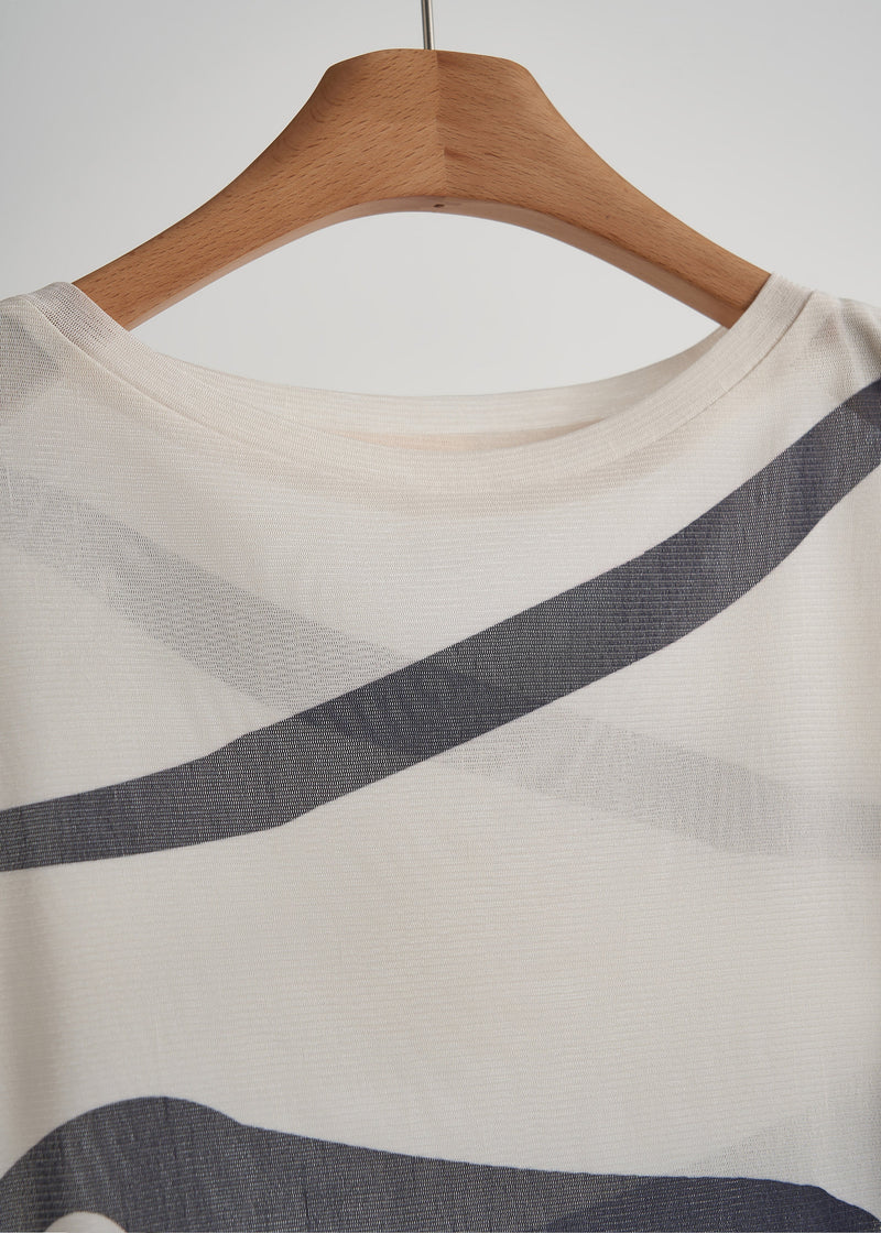 Boutique Apricot Striped Chiffon Two Piece Set Clothing Fall