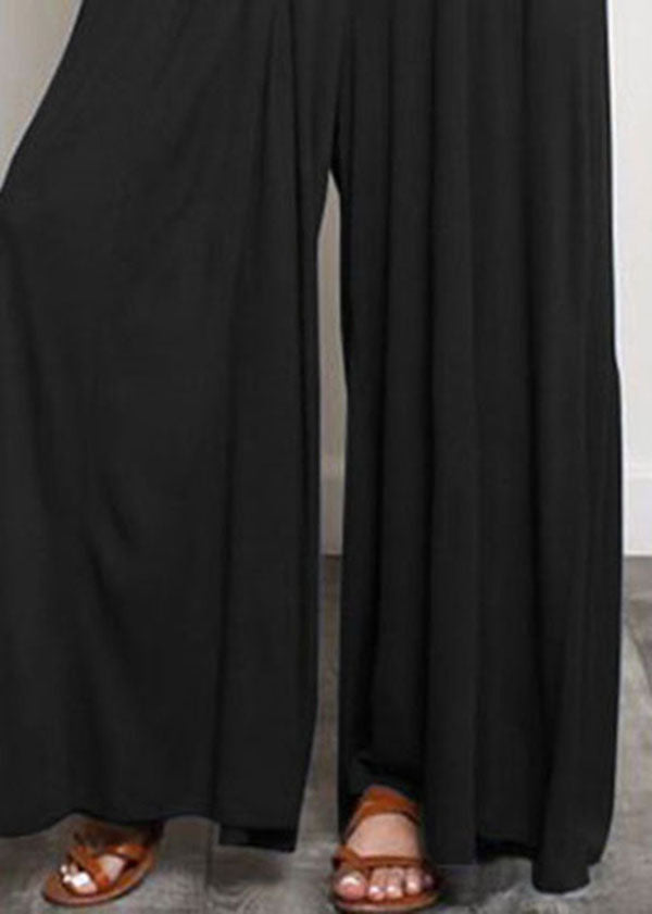 Black Strap Jumpsuit Summer
