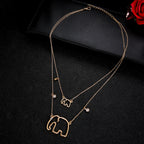 Romantische Gold Halskette für besondere Momente