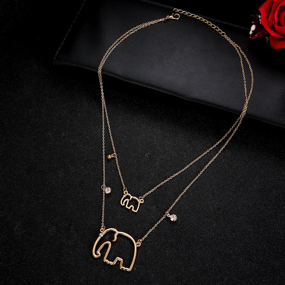 Romantische Gold Halskette für besondere Momente