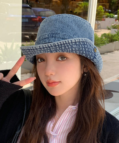 Light Blue Versatile Denim Cowboy Hat