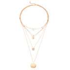 Zarte handwerkliche Perlen Halskette