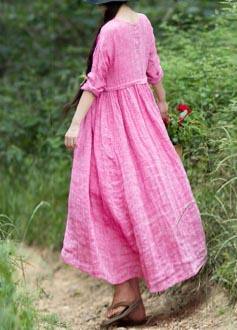 Handmade O Neck Cinched Spring Tunic Top Tutorials Rose Maxi Dresses