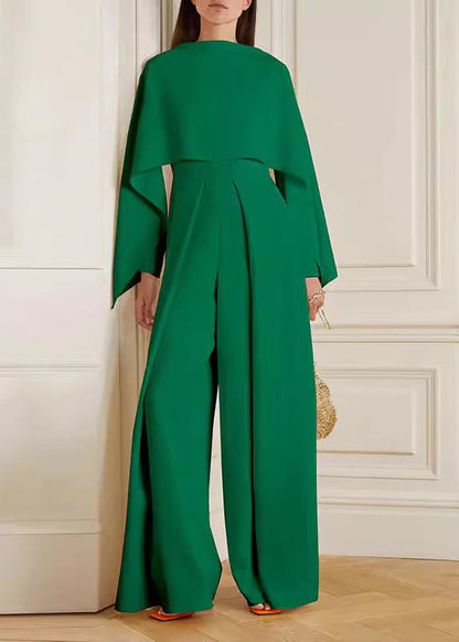 White Zippered Patchwork Cotton Jumpsuit Spring