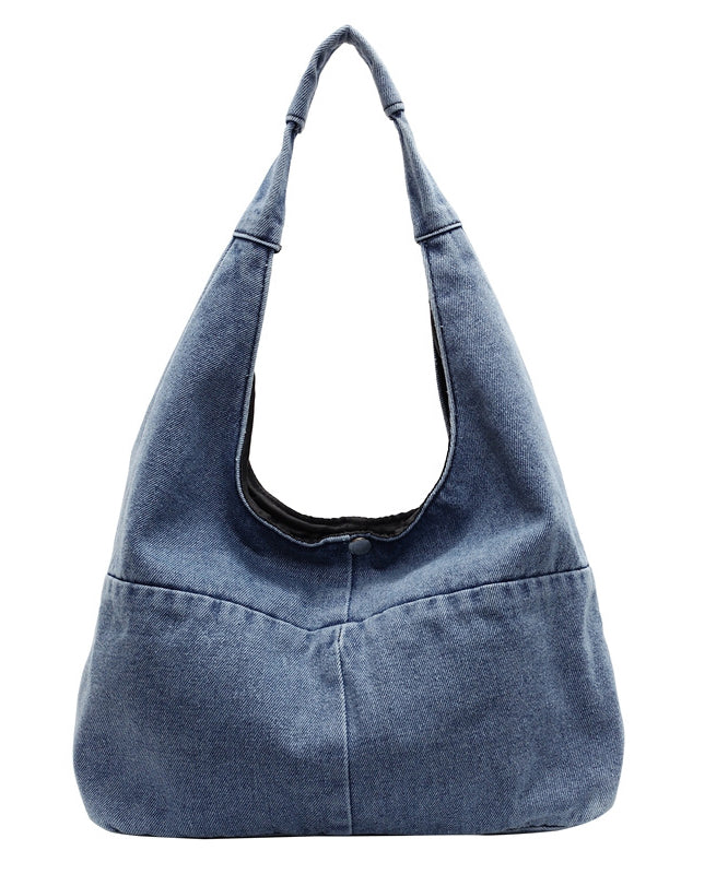 Versatile Large Capacity Denim Shoulder Bag