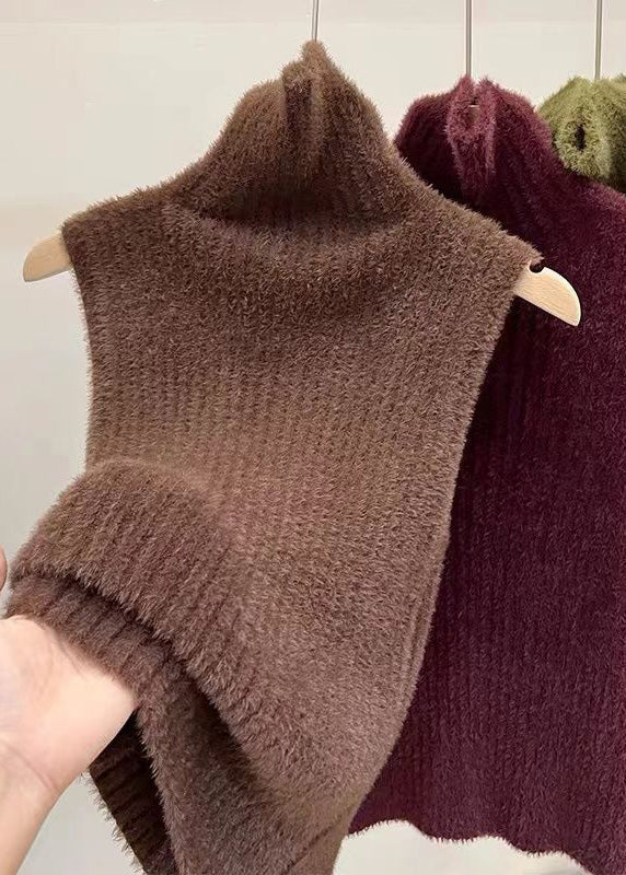 Mulberry Turtleneck Ma Hai Mao Knit Sweaters Spring