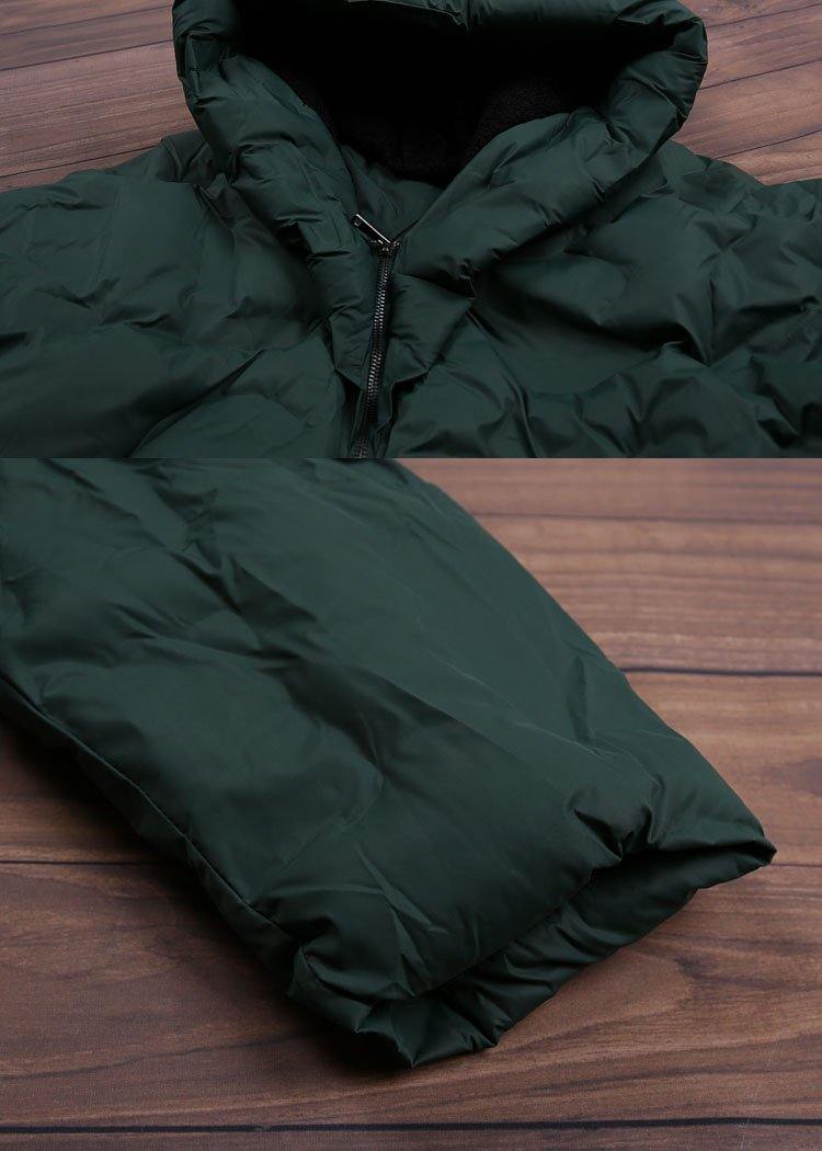 Warm Yellow Down Coat Original Design Literary Retro Overcoat