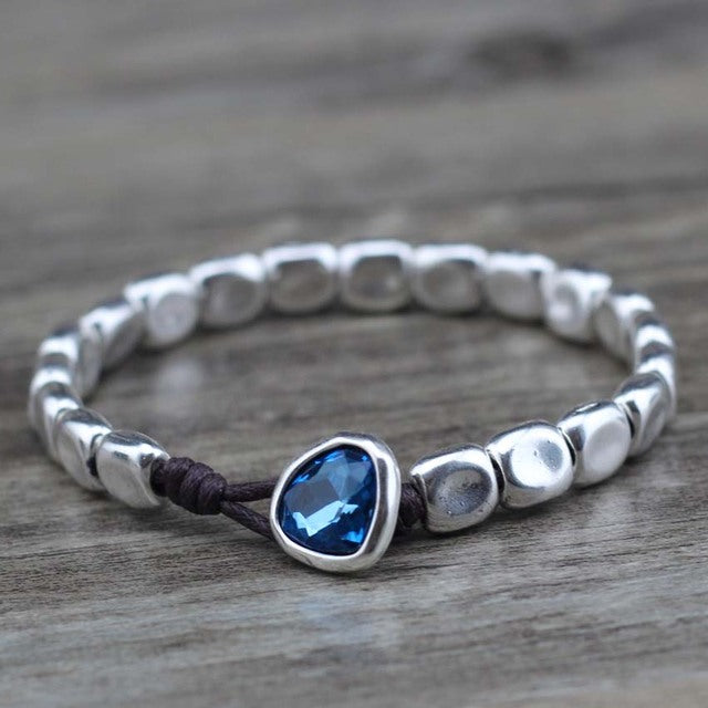 Romantische Silber Armband für besondere Momente