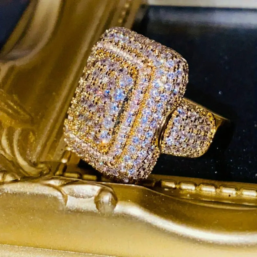 Atemberaubende Gold Ring für den Alltag