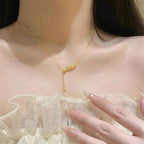 Romantische Gold Halskette für besondere Momente