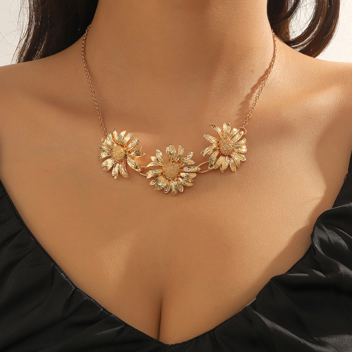 Atemberaubende Gold Halskette für den Alltag