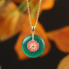 Schöne Silber Halskette mit einzigartigem Stil