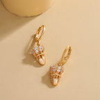 Atemberaubende Ohrring für den Alltag