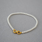 Schöne Perlen Halskette mit einzigartigem Stil