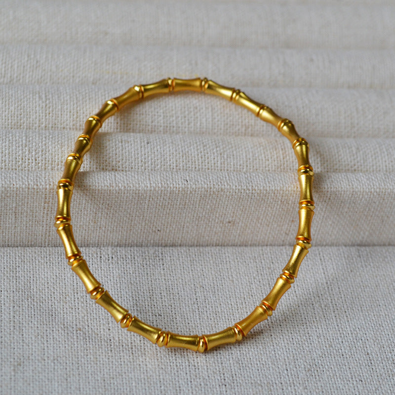 Handgefertigte Vintage Gold Armband