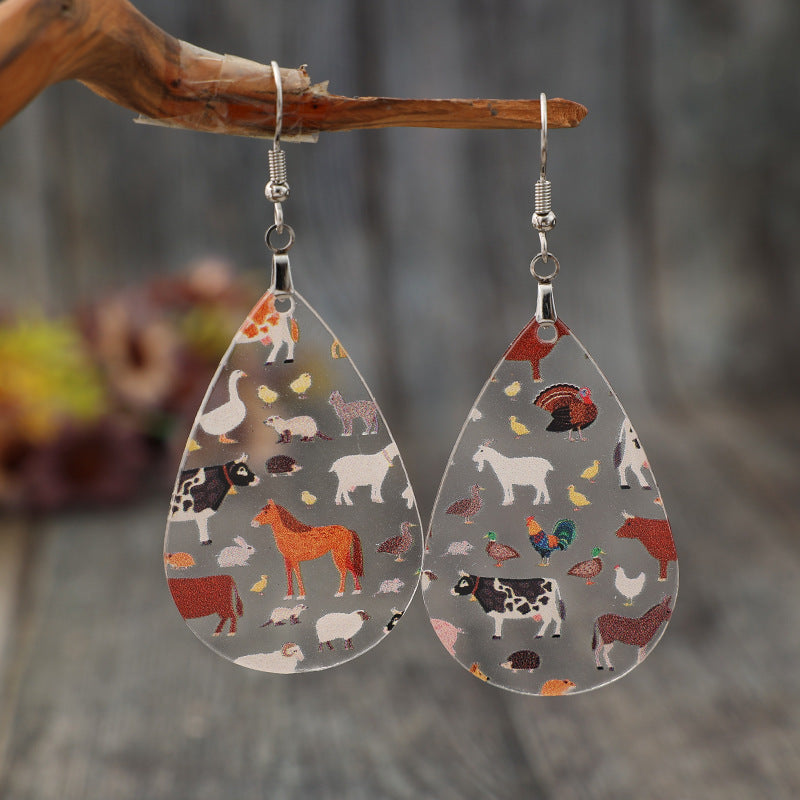 Atemberaubende Ohrring für den Alltag