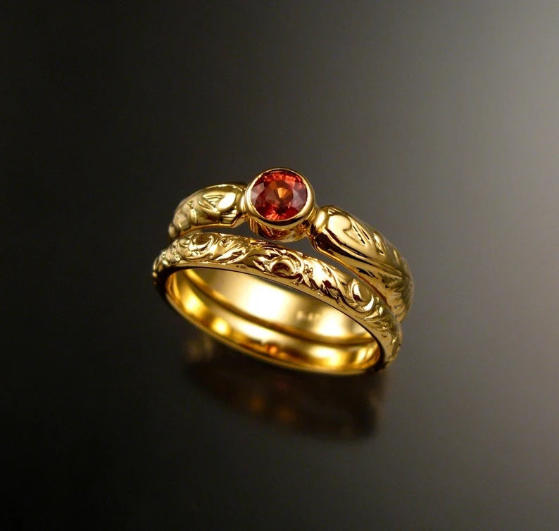 Atemberaubende Gold Ring für den Alltag