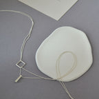 Schöne Silber Halskette mit einzigartigem Stil