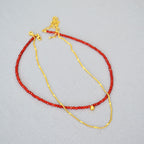 Atemberaubende Gold Halskette für den Alltag