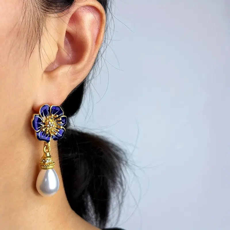 Elegante Perlen Ohrring für jeden Anlass