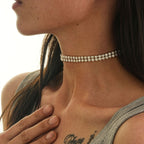 Zarte handwerkliche Halskette