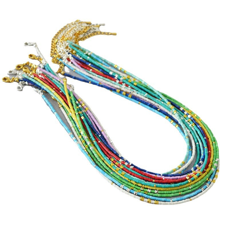 Schöne Silber Halskette mit einzigartigem Stil