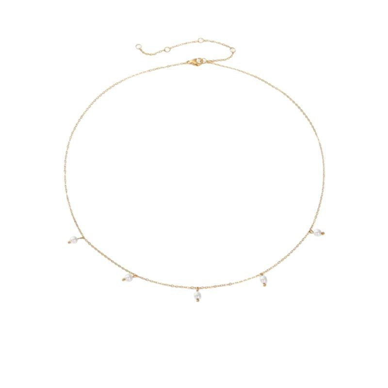 Atemberaubende Perlen Halskette für den Alltag