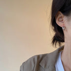 Atemberaubende Ohrring für den Alltag