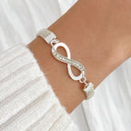 Romantische Silber Armband für besondere Momente