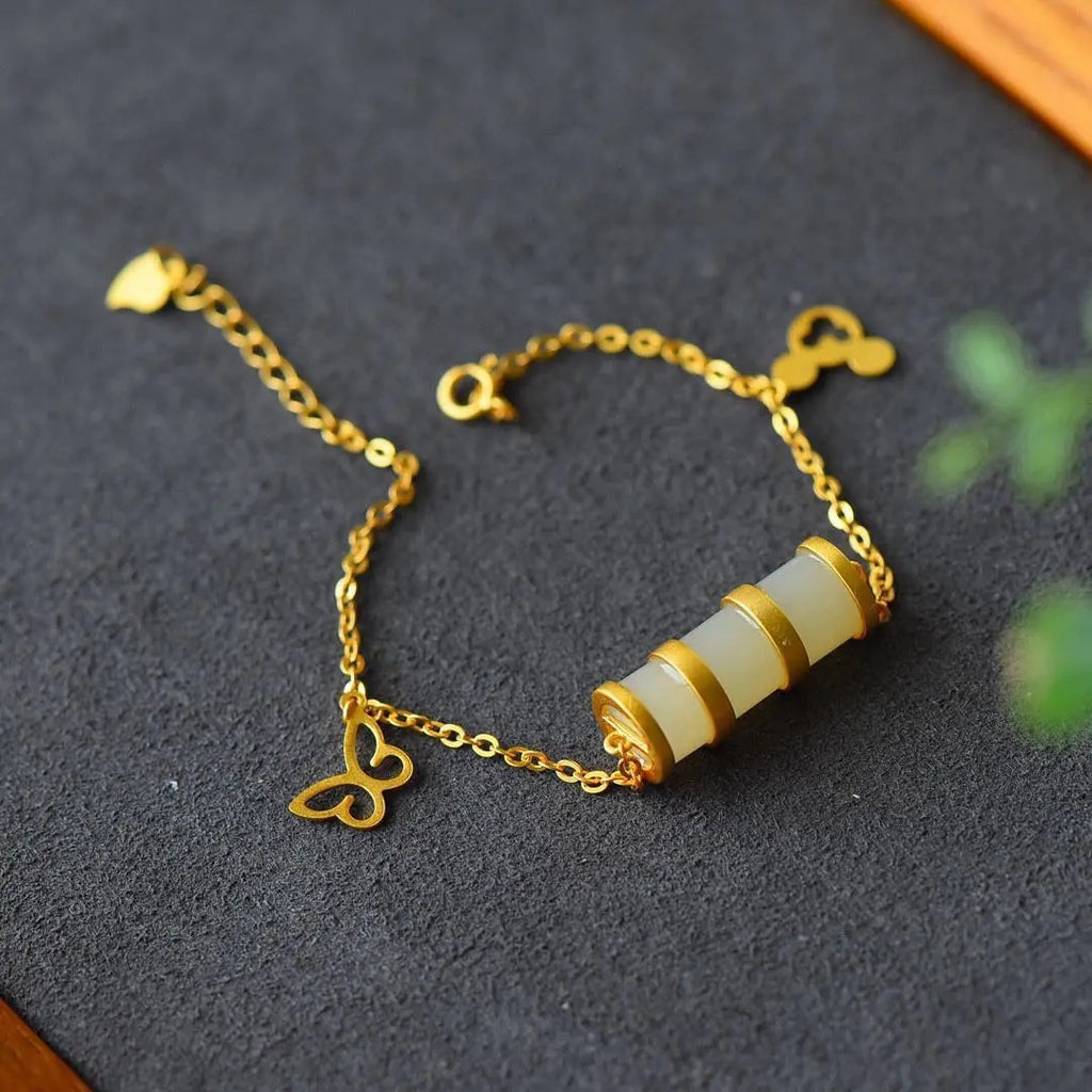 Schöne Gold Armband mit einzigartigem Stil