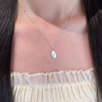 Zarte handwerkliche Halskette