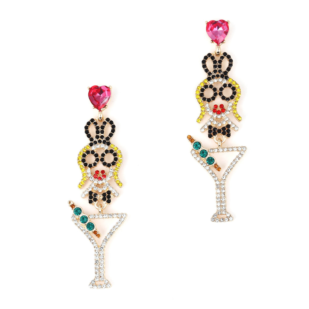 Atemberaubende Ohrring für den Alltag