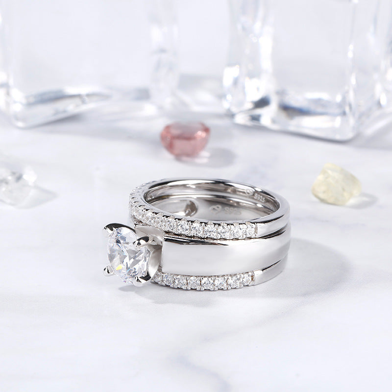 Zarte handwerkliche Ring