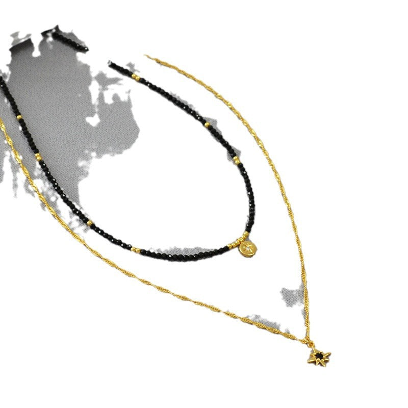 Zarte handwerkliche Halskette